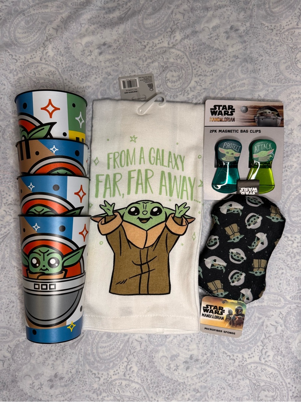 Star Wars Grogu Kitchen Items Set